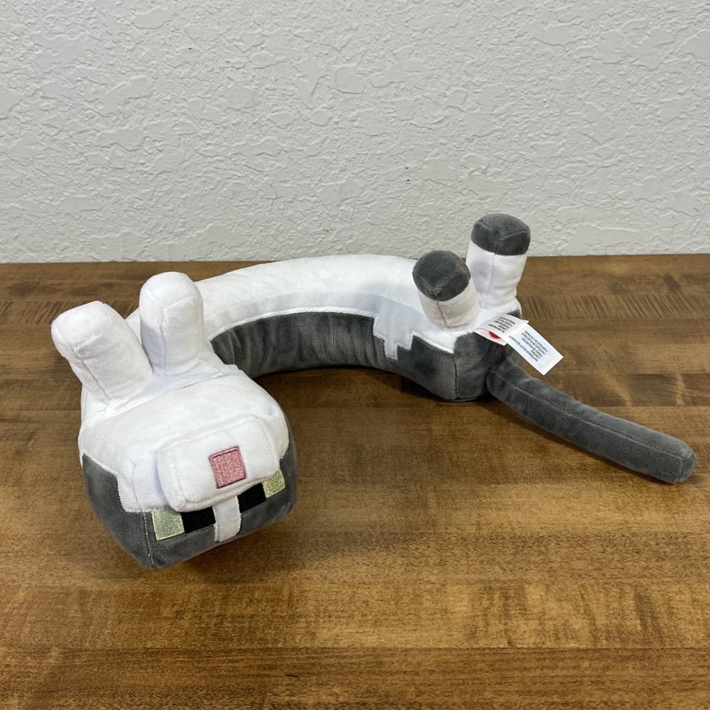Minecraft Purring Sounds Neck Pillow Cat Plush For Sound, Comfort & Play - Works - Picture 9 of 11